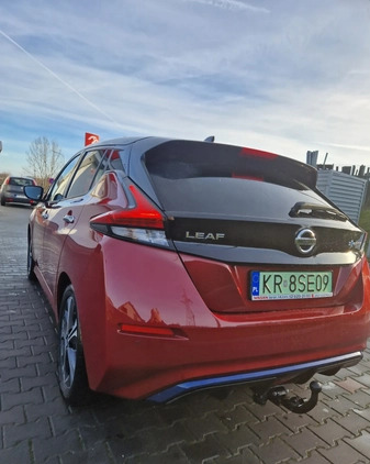 Nissan Leaf cena 75999 przebieg: 29500, rok produkcji 2021 z Kraków małe 11